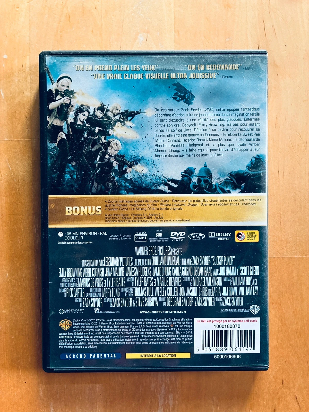 DVD Sucker Punch de Zack Snyder. – photo 3